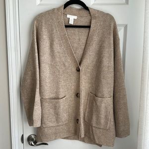 Oversized H&M cardigan